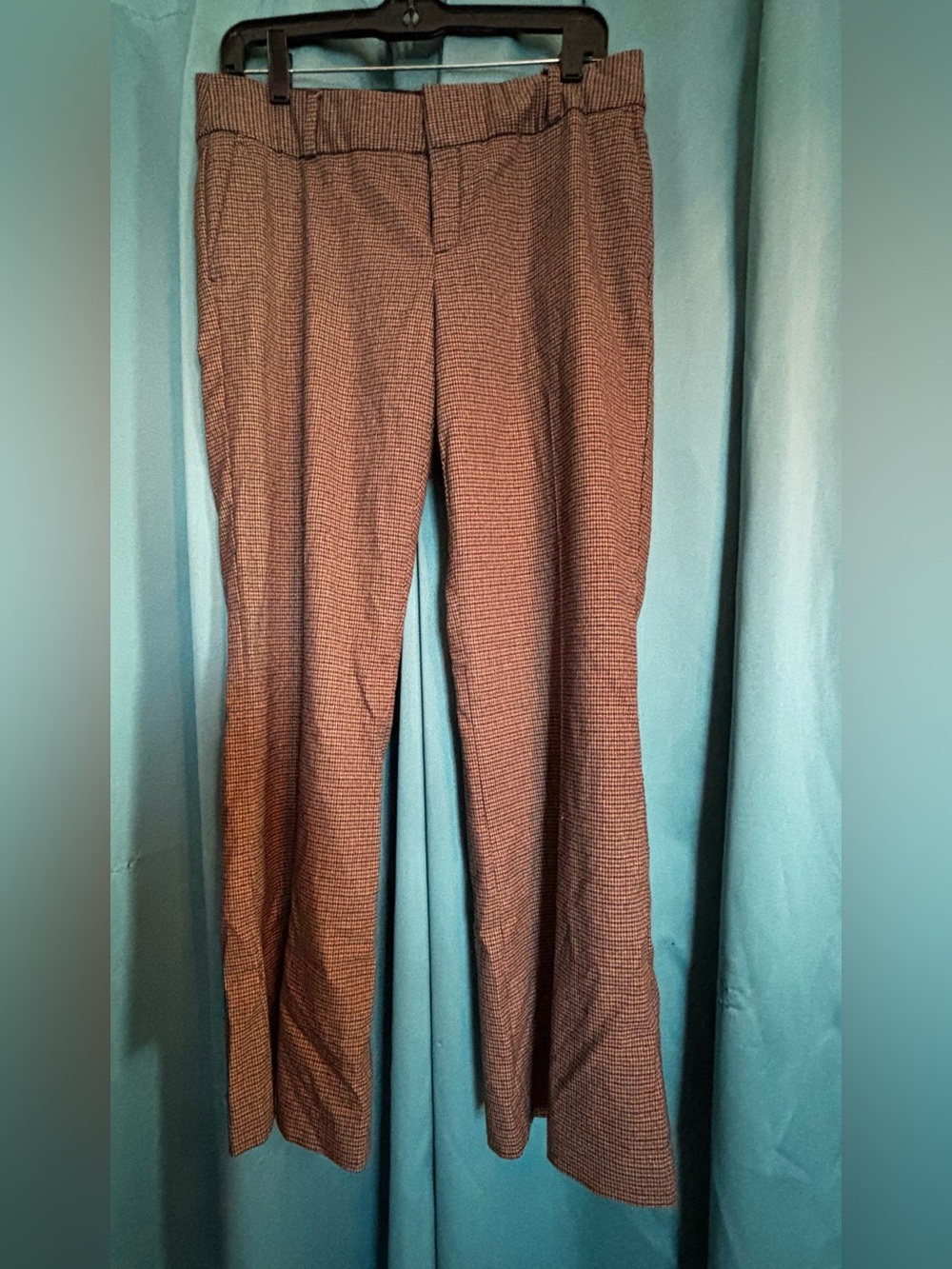 Banana Republic Martin Fit Houndstooth Trouser  - Women’s 10 Petite